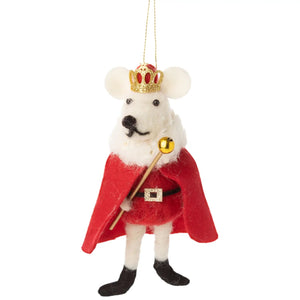 Felt King Cape Ornament