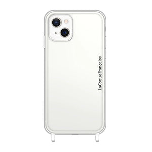 iPhone 15 Transparent shockproof case with silicone rings