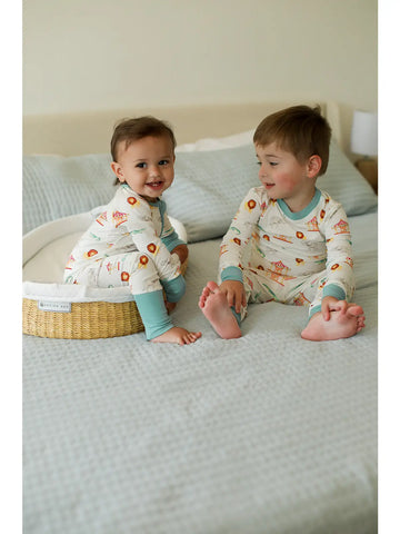 Image of Under the Big Top 2 Piece Bamboo Pajama Set