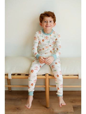 Image of Under the Big Top 2 Piece Bamboo Pajama Set