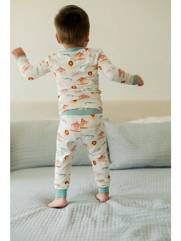 Image of Under the Big Top 2 Piece Bamboo Pajama Set