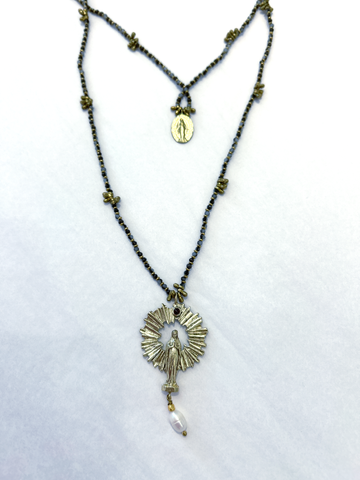 Image of Double Madonna Necklace