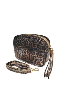 Borsa Bag Kelly Bronze Leopard