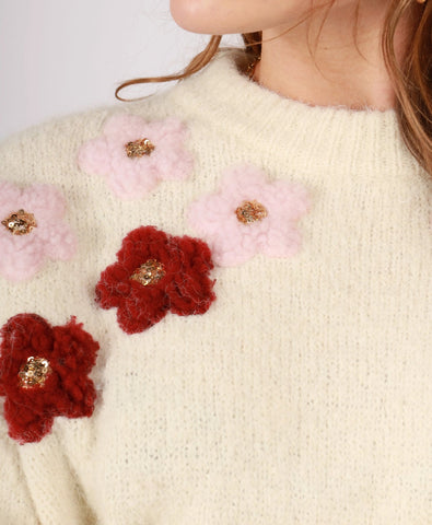 Flowers Sweater