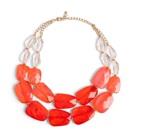 Necklace Summer Stone-Red