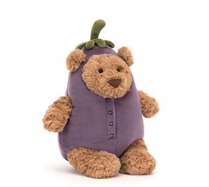 Bartholomew Bear Aubergine