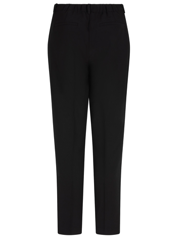 Trousers Wide Elastic City-Black