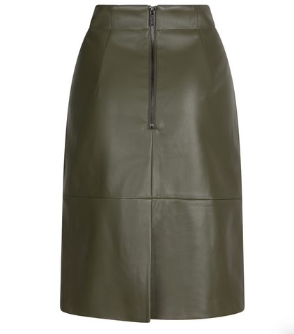 Skirt Pencil Vegan-Green