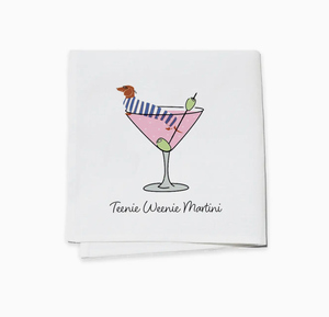 Cocktail Napkins S/4- Teenie Weenie