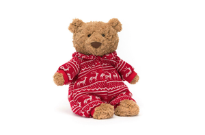 Bartholomew Bear Winter Pyjamas