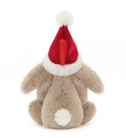 Bashful Christmas Bunny Ornament