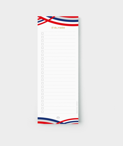 Image of To-Do-List Pad & Pencil - Liberté