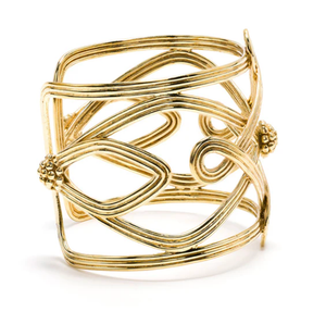 Monique Compass Cuff - Gold