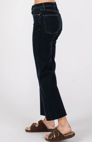 Indigo Sicily Scissor Cut Hem Skinny