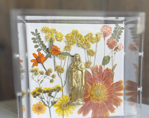 Mary's Garden Art Shadow Box