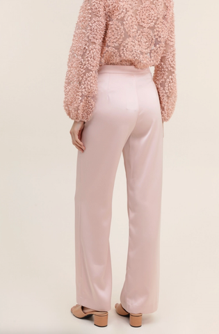 Image of Satin Pants- Pink