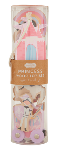 Image of WOOD PRINCESS TOY SET