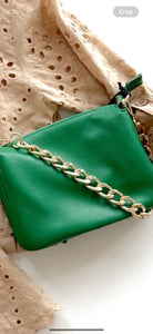 Elvira Chain Bag Green