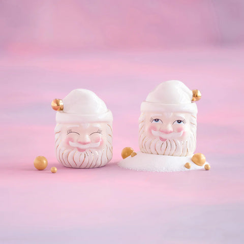 Image of NEW Cream Papa Noel Candy Jar